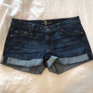 7 For All Mankind Jean shorts